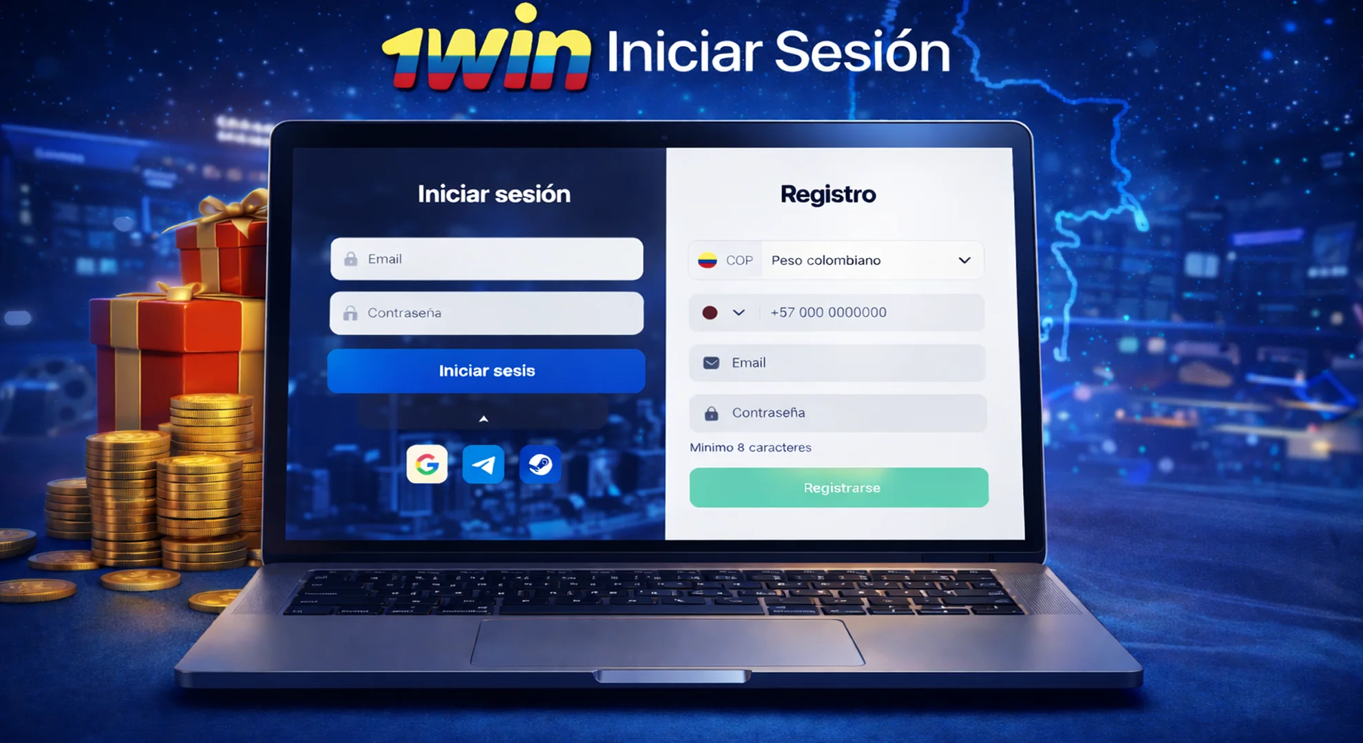 Login y registro paso a paso